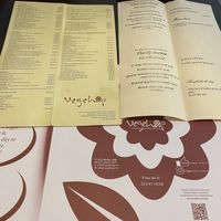 There is a large menu to choose from as well as a set daily menu, which was really good value.  at Vegehop in Zagreb