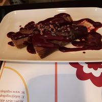 Raw pancakes at Vegehop in Zagreb