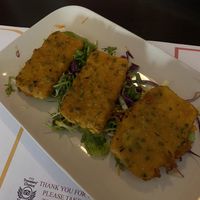 Tofu tempura  at Vegehop in Zagreb