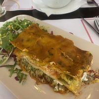 Lasagna  at Vegehop in Zagreb