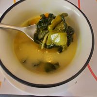 Soup at Vegehop in Zagreb