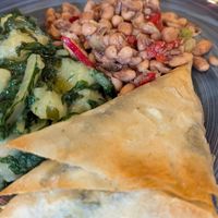 Daily special plate plate at Vegehop in Zagreb