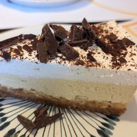 Banana cake at Vegehop in Zagreb