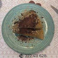 Chocolate hazelnut pancake (crepe). Oh yeah!  at Vegehop in Zagreb