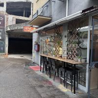Walking through alley  at Vegehop in Zagreb