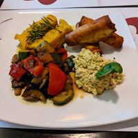 Entree at Vegehop in Zagreb