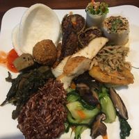 Just a small selection of some of the beautiful food that is on offer here. The range of flavours and foods that was on offer made this place a must-visit for any true foodie!  at Tue Giac 2 in Phu Ly