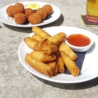 Vegan Bitterballen & Mini Loempia's at Café Het Gegeven Paard in Utrecht