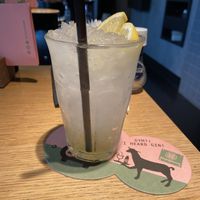 Homemade lemonade Passionfruit at Café Het Gegeven Paard in Utrecht