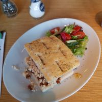 Vegan foccacia at Café Het Gegeven Paard in Utrecht