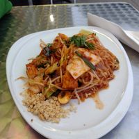 Pad Thai 11.50 plus tax at Thai Basil  in Vancouver