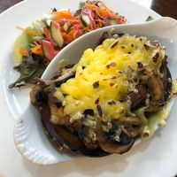 Potato skin (vegan)  at Simply Scottish in Jedburgh