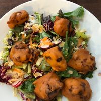 Cauli pakora salad  at Simply Scottish in Jedburgh
