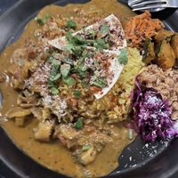 Vegan vegetable curry  at PELGAG in Kyoto