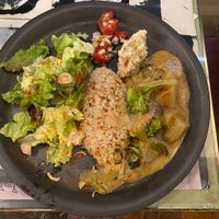 Coconut milk curry at PELGAG in Kyoto