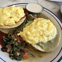 Huevos divorcidas   at Wooden Spoon in San Francisco