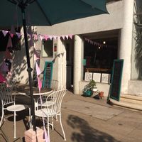 Outside  at Cafe del Forestal in Santiago