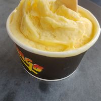 Mango ice-cream (portion was bigger than in the photo but I was hungry) at Frosty Mango in Mutarnee