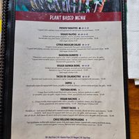 Complete menu at Mi Ranchito in Upland