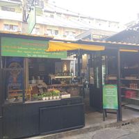 From out side 
Small ally 2 minute walk from ari bts  at Bamboo Garden Healthy Vegetarian Foods - บ้านสวนไผ่สุขภาพ อาหารมังสวิรัติ in Bangkok