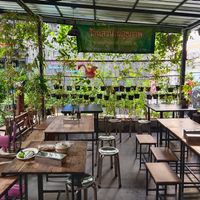 Sitting area at Bamboo Garden Healthy Vegetarian Foods - บ้านสวนไผ่สุขภาพ อาหารมังสวิรัติ in Bangkok