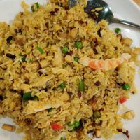 Curry fried rice (w egg) at Ting Yi Ting 亭一亭蔬食 (天通街) - Maybe closed in Macau