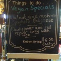 Menu at The Blue Boar in Frome