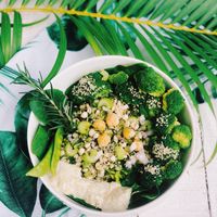 Green goddess bowl  at Eat Greens Cafe in Phuket
