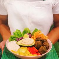 Avocado falafel bowl  at Eat Greens Cafe in Phuket