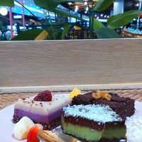 raw, refined sugar and gluten-free vegan pastries! at Eat Greens Cafe in Phuket