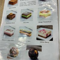 Famous Crunchbox deserts at Eat Greens Cafe in Phuket