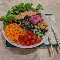 Make your own salad at Eat Greens Cafe in Phuket