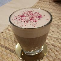 Raw hot cacao at Eat Greens Cafe in Phuket