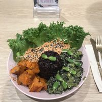 Sweet potato bowl at Eat Greens Cafe in Phuket