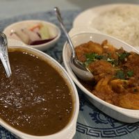 Dal makhni and Aallu govi  at Shanti - 산띠 in Seoul
