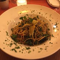 Spaghetti Aglio Olio at Das Zeitlos in Heringsdorf