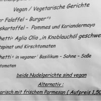Vegan dishes at Das Zeitlos in Heringsdorf