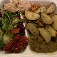 Vegan Teller at Dürüm Kebab Haus in Dresden