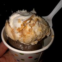 Cookies n cream and vanilla peanut butter  at Ice Cream Social in Commack