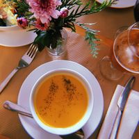 Crema de zanahoria y naranja at Natural in Barcelona