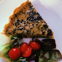 Quiche muy buena at Natural in Barcelona