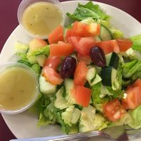 Greek salad at Sultan in Rochester