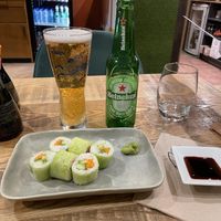   at Green Sushi in Cannes