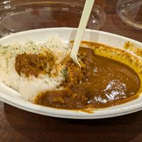 Vegan curry at Yakumido Curry & Rice in Osaka