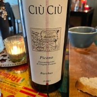 Vegan red wine at Mamma Peppino in Alkmaar