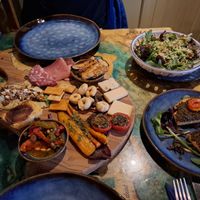 Vegan (versie 1) en niet-vegan (versie 3) borrelplank at Mamma Peppino in Alkmaar