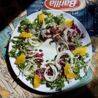 sicilian fennel salad at Mamma Peppino in Alkmaar