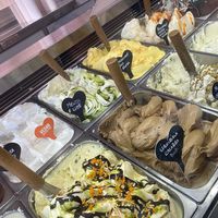 Offerings   at Gelateria Pescara La Fonte in Pescara