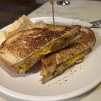 Vegan twisted grilled cheese w/ tofu, +$3.50 to make it vegan  at Inner Bean Cafe in Augusta