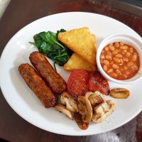 Vegan breakfast  at The Living Cafe in Maidstone